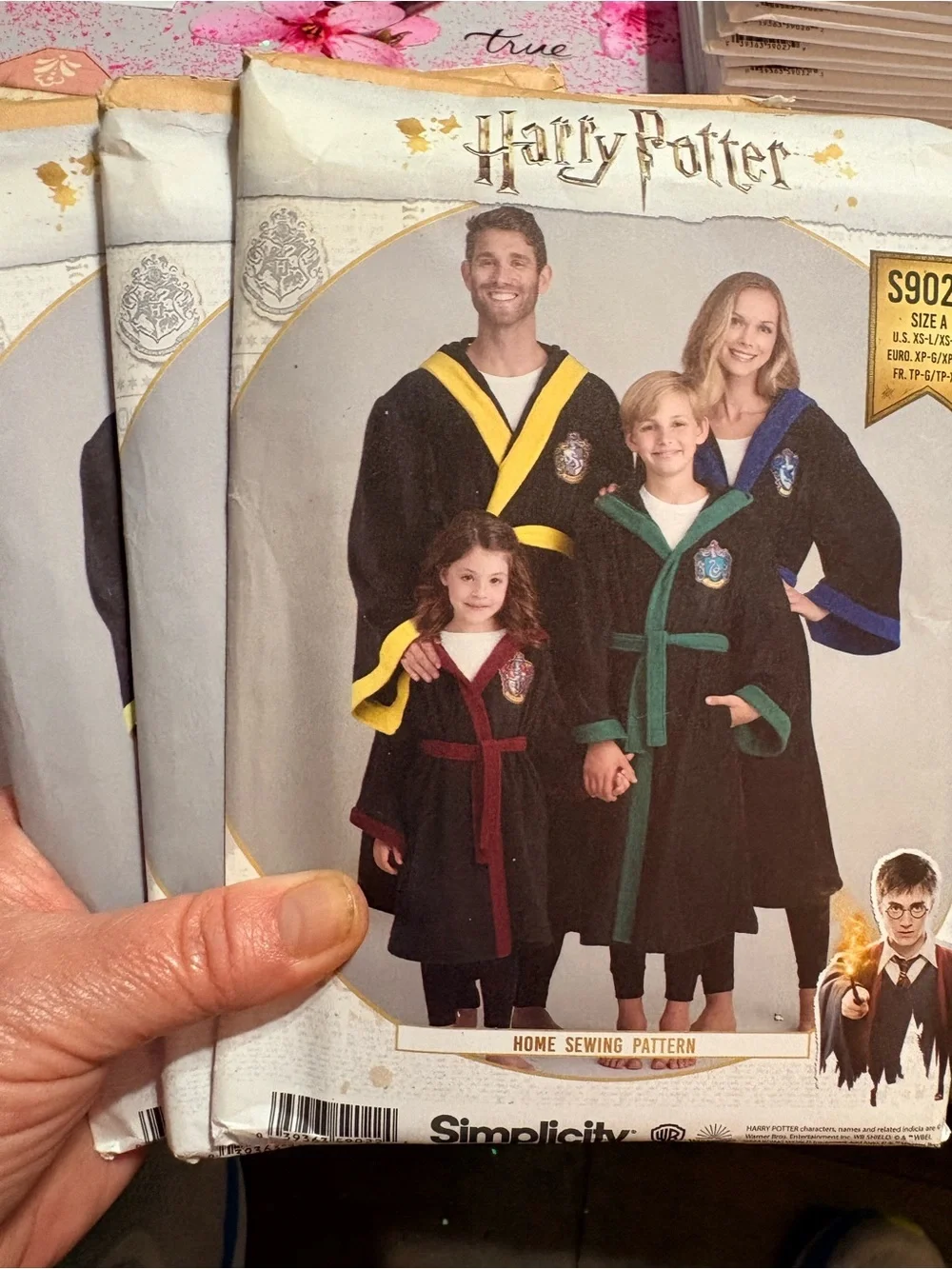 BN UNCUT SIMPLICITY 9022 A HARRY POTTER SEWING PATTERNS ROBES